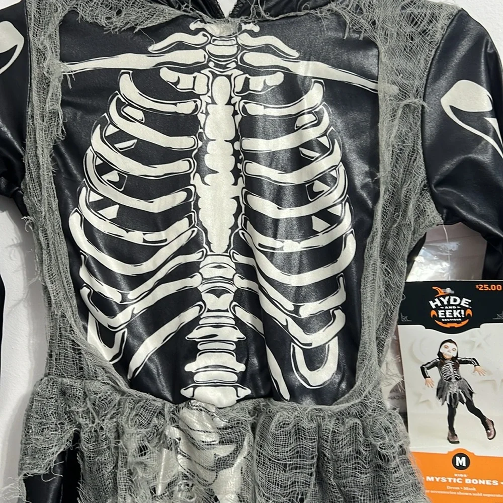 NWT Hyde and Eek Mystic Bones Halloween Costume Size 8-10 Medium 3 for $20